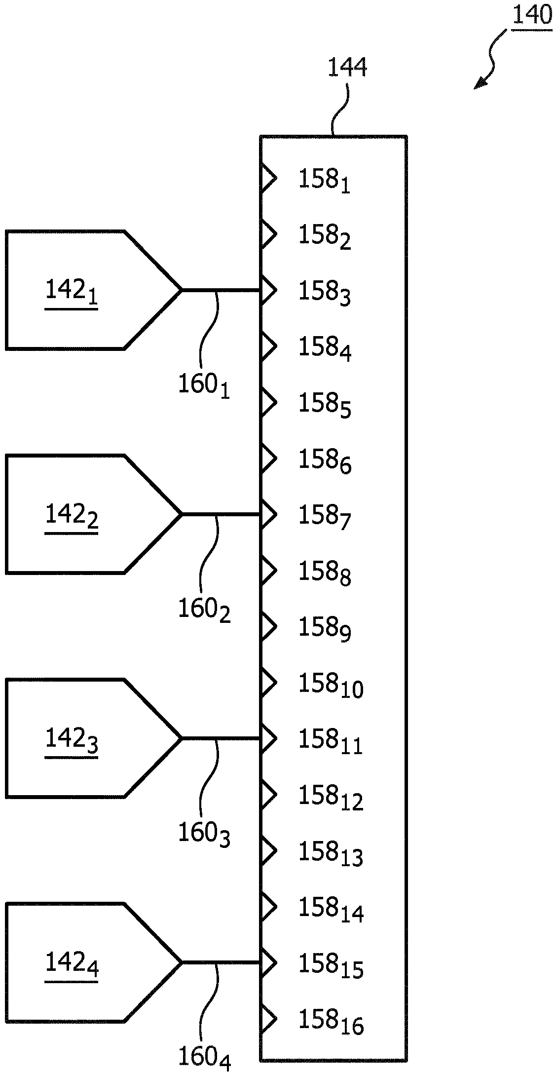 MRI birdcage coil with distributed excitation