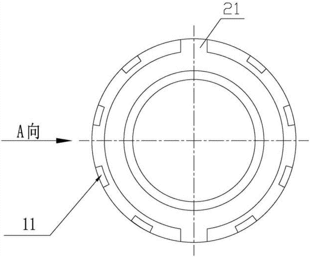 Self-forcing cooling high-temperature resisting mechanical sealing device