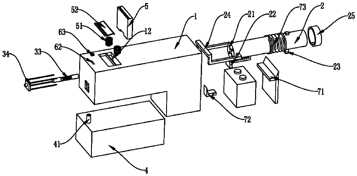 Medical evaporative suction device