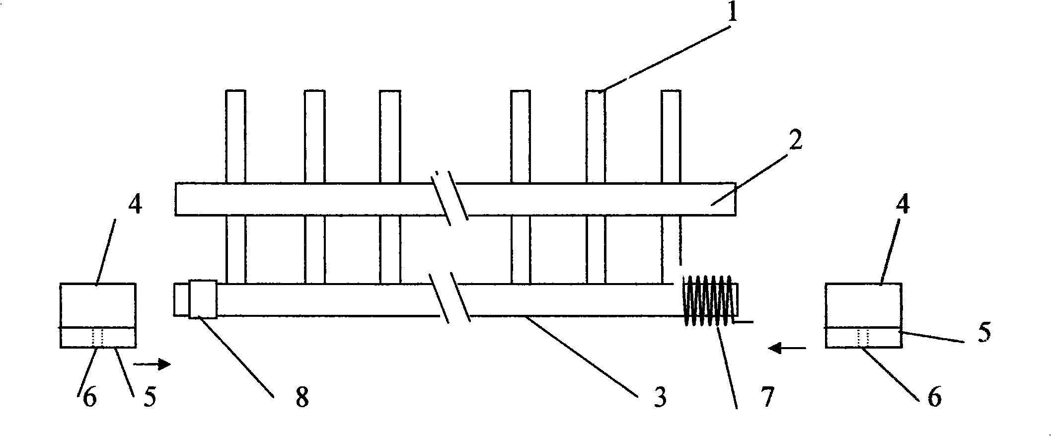 Window multifunction guard rail and manufacturing method and application thereof