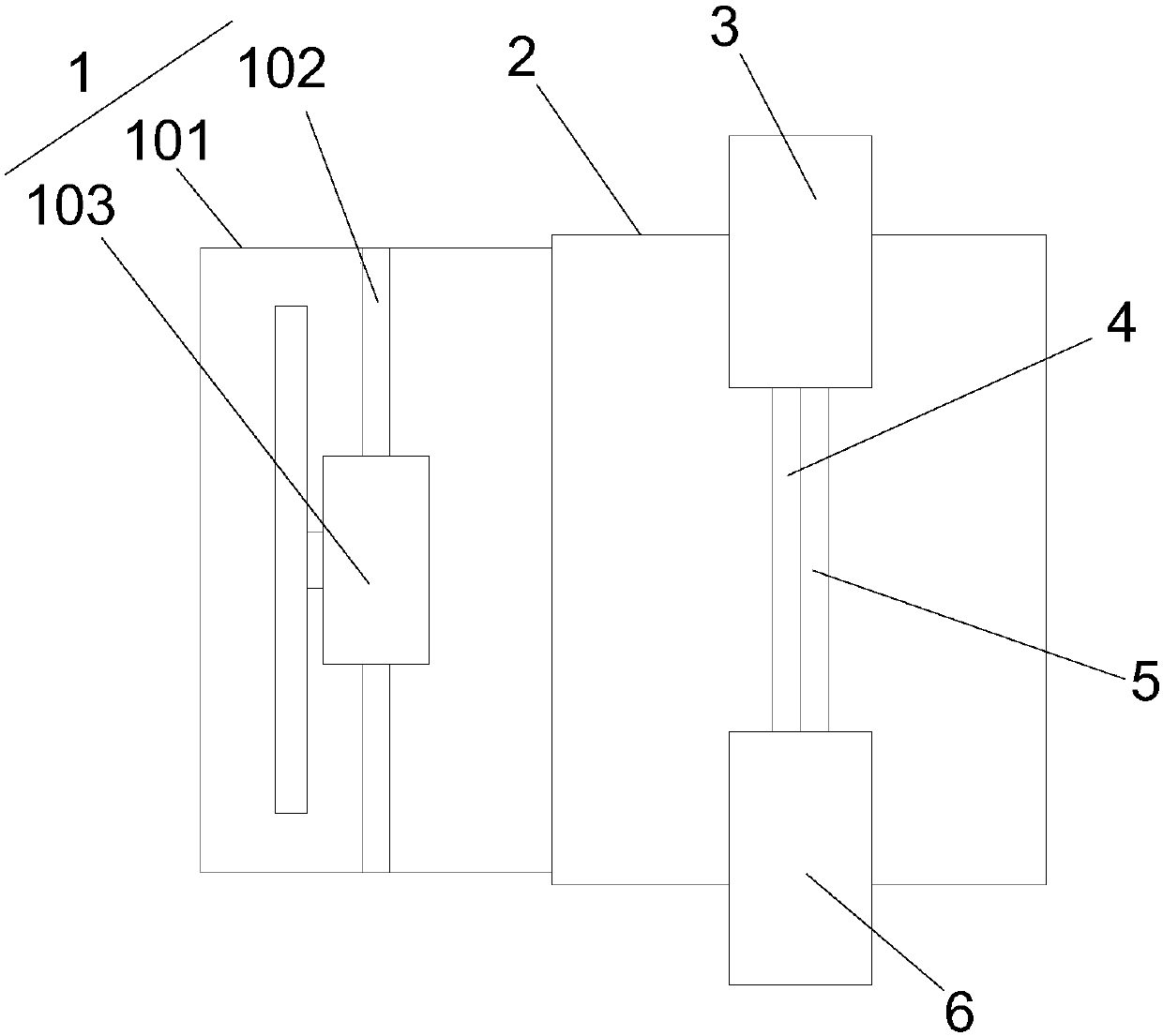 A wet curtain fan automatic control system