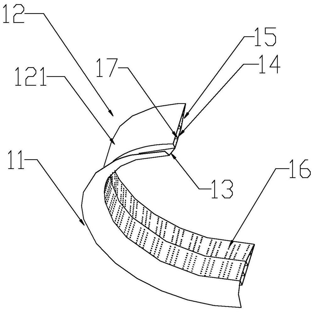 A noise-reducing fan wind guide ring and a fan including the wind guide ring