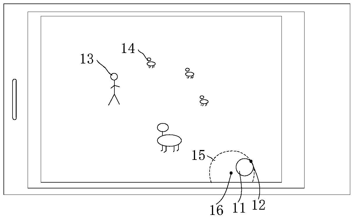 Information processing method and device for game, mobile terminal and readable storage medium