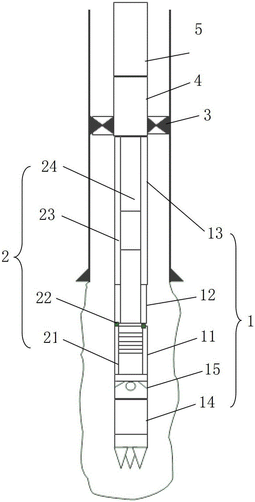 A well completion sand control technology and its sand control string