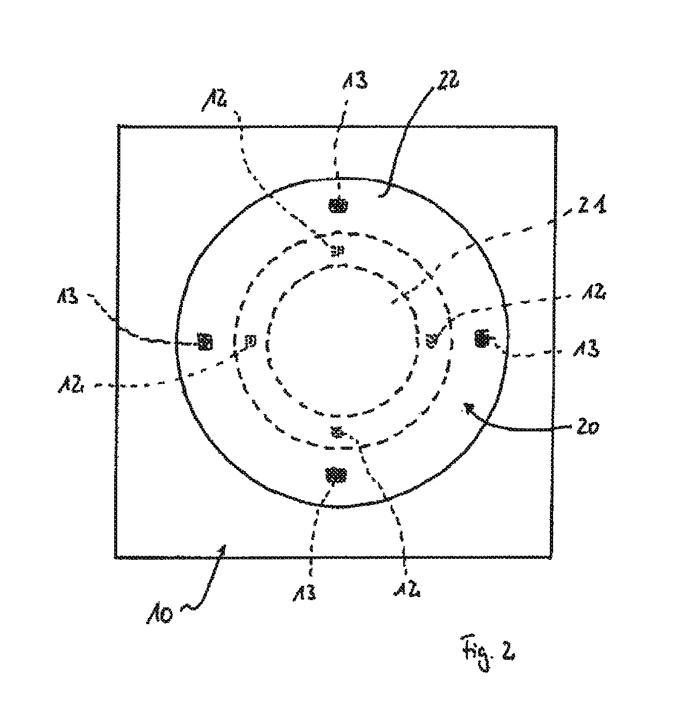Method and measuring system for determining deformations of a geometric body with the aid of force measuring sensors or deformation measuring sensors