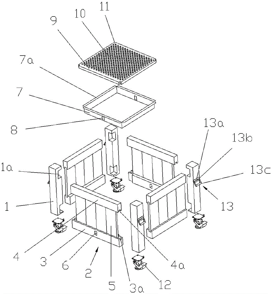 Assembling type movable farmbox