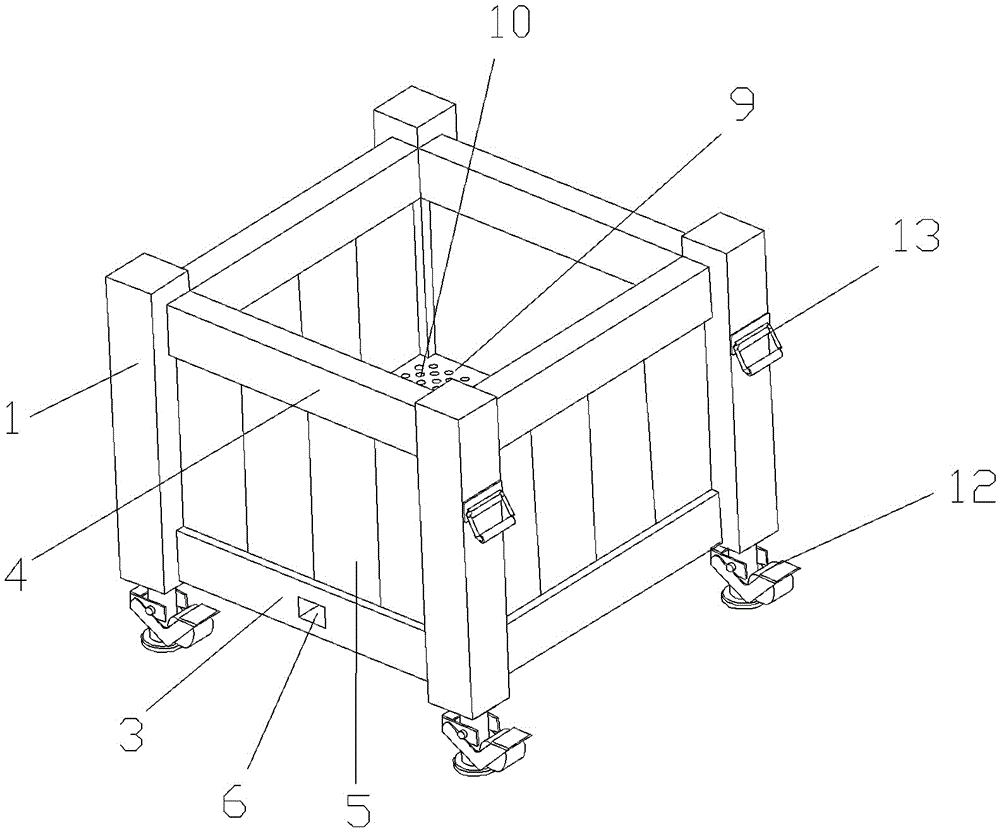 Assembling type movable farmbox