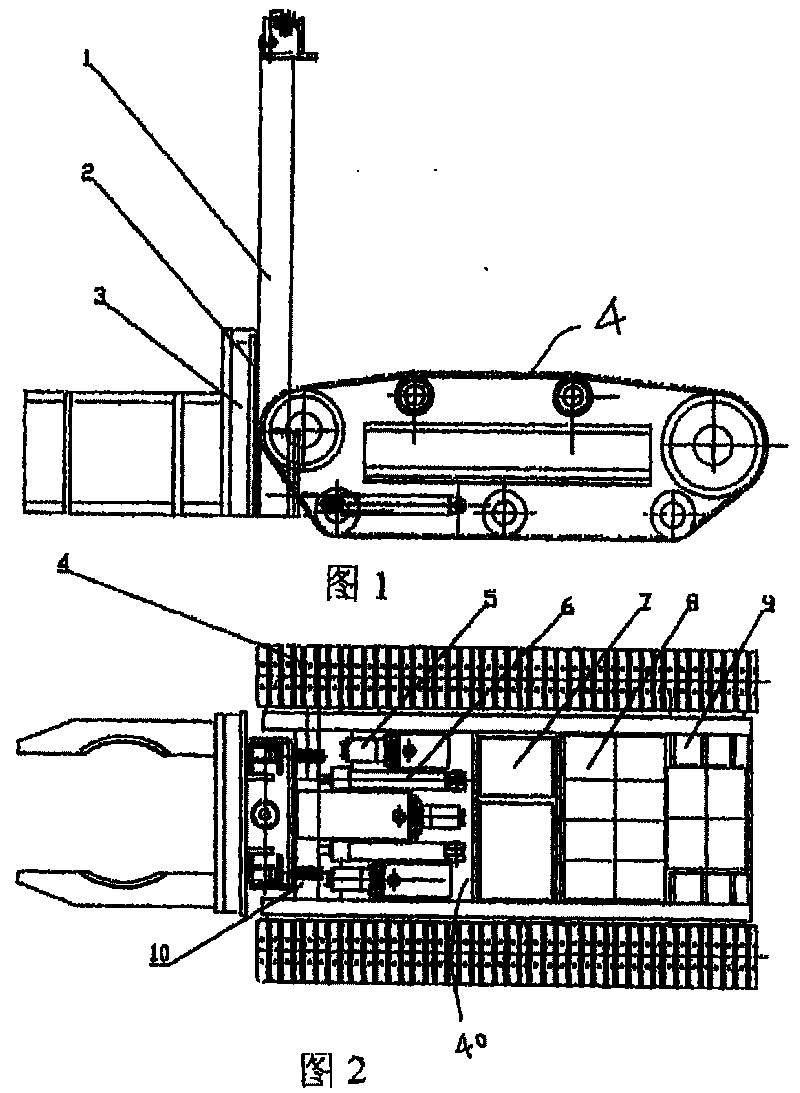 Caterpillar counterterror robot with remote operation