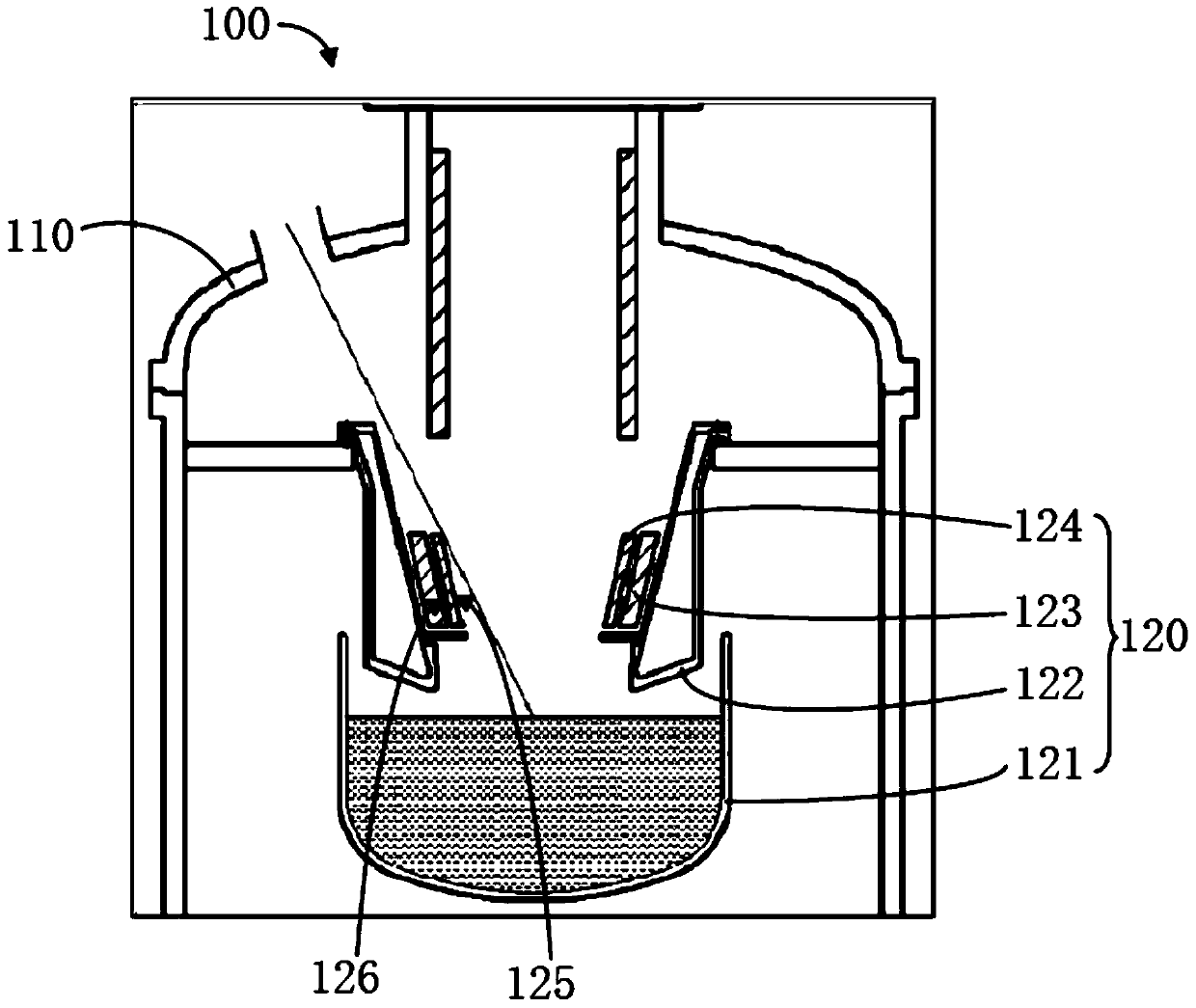 Hot field for single crystal furnace and single crystal furnace