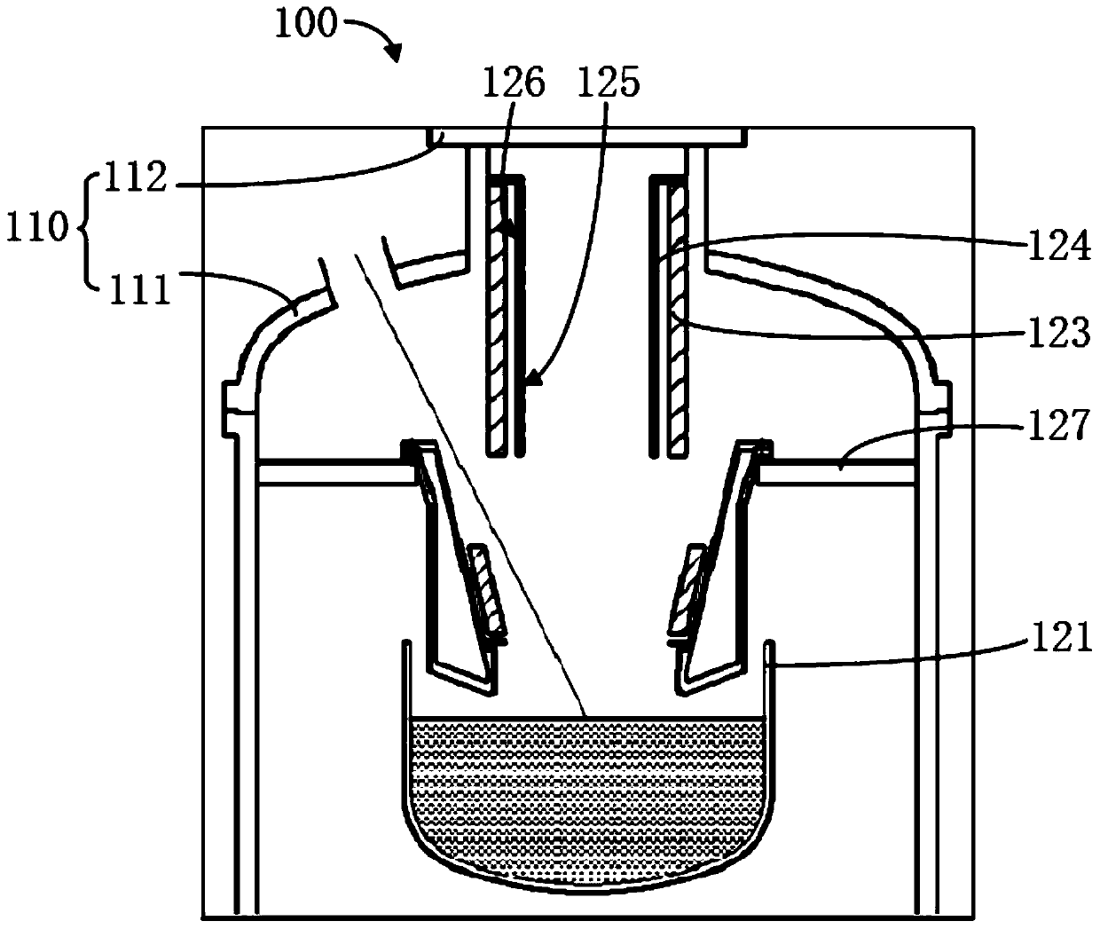 Hot field for single crystal furnace and single crystal furnace