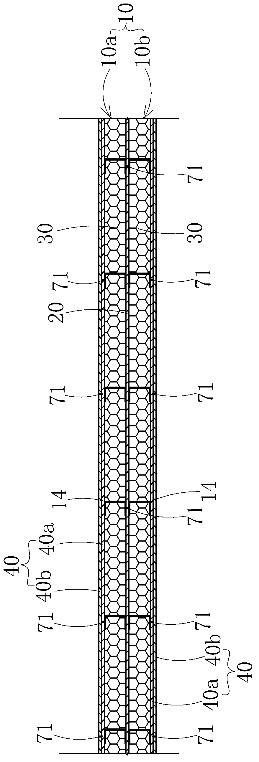 Double-layer light-steel-keel sound-insulating wall and construction method thereof