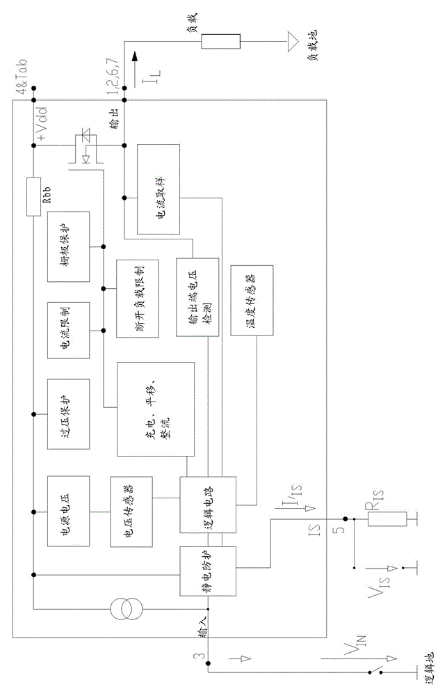 Vehicle power intelligent management system and method