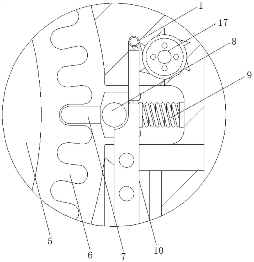 Angle adjusting device capable of automatically resetting and used for face recognition equipment