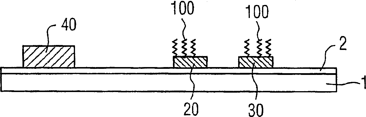 Method and device for transporting or binding-specific separation of electrically charged molecules