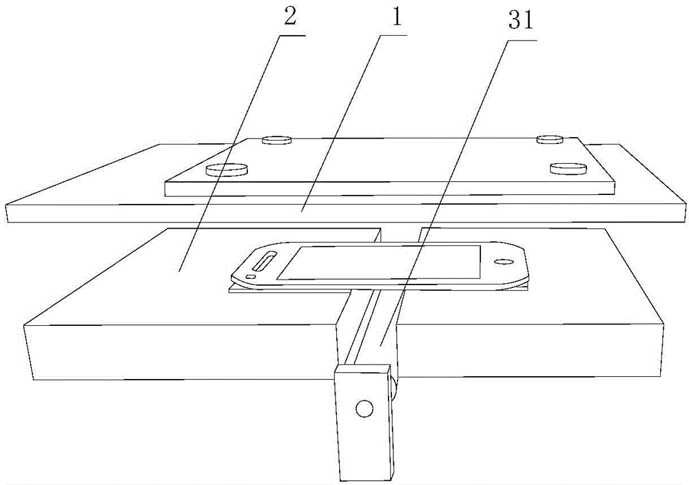 Vacuum laminating device