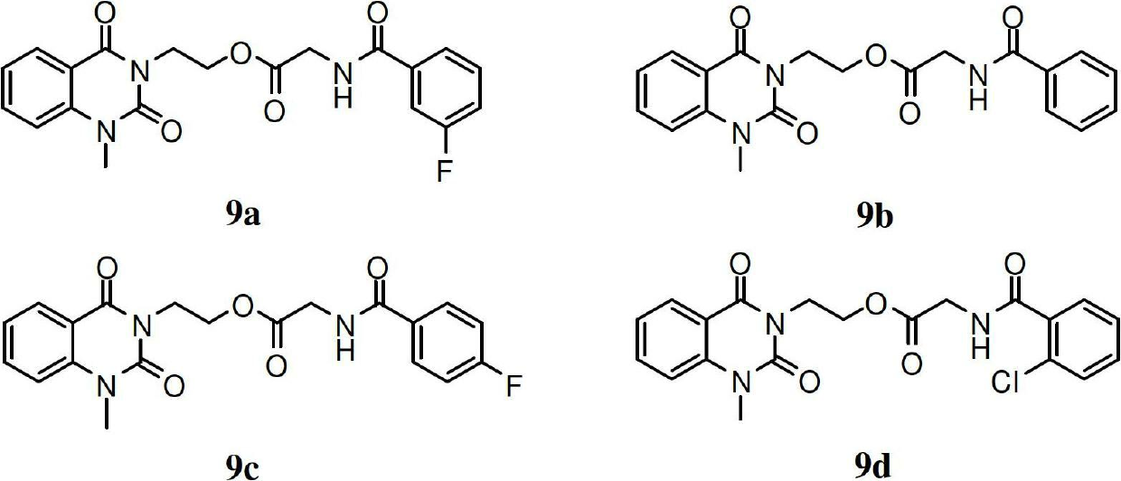 3-substituted-1-methyl-quinazoline-2,4-dione compounds, preparation method and application thereof