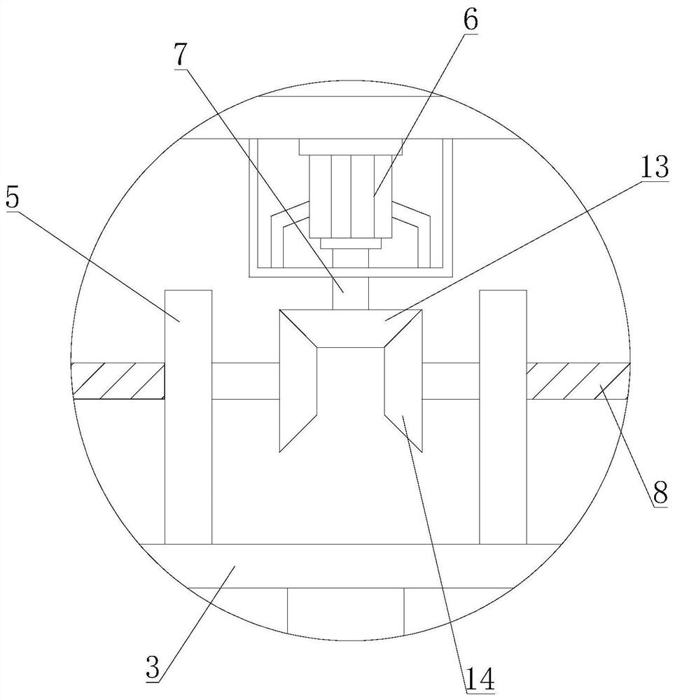 Circular saw blade bracket and clamping device