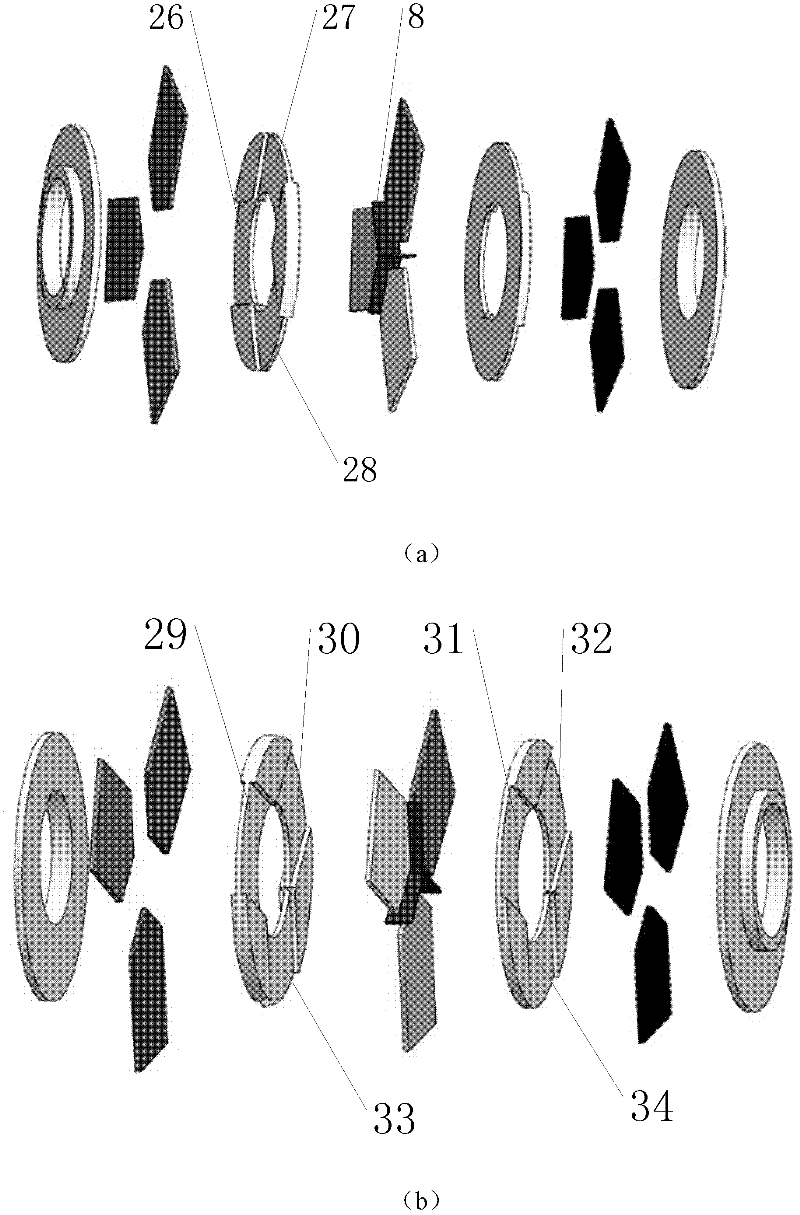 Light and color multiplexing continuous regulation device