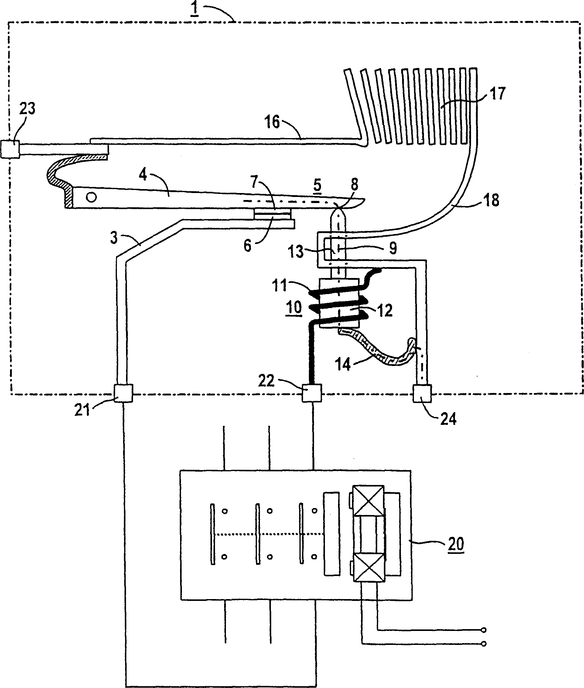 Device for short-circuit protection