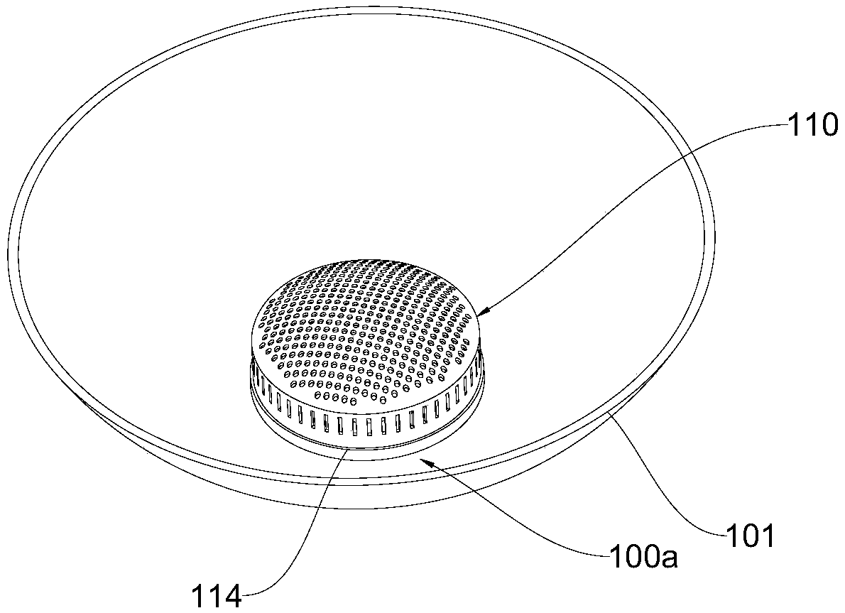 Collecting apparatus for reactor, and reactor