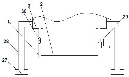 A kind of blanking device for nano-zinc oxide production and processing