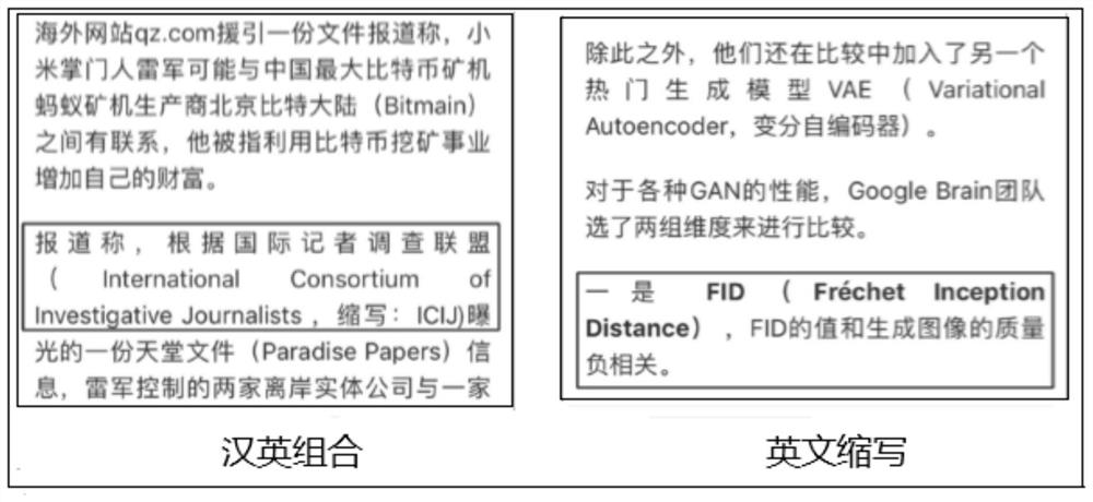 Display method, device, browser, terminal and medium for multilingual typesetting