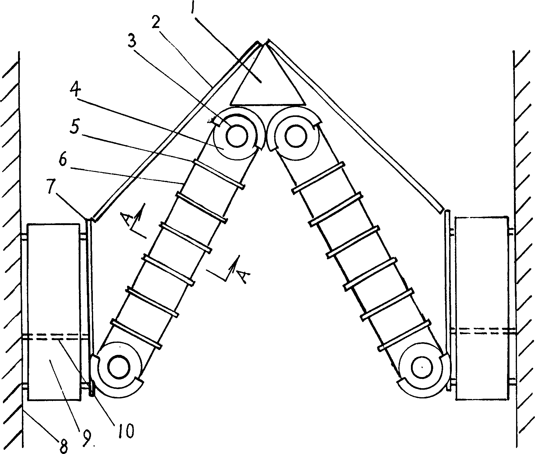 Method for raising fish by damming river