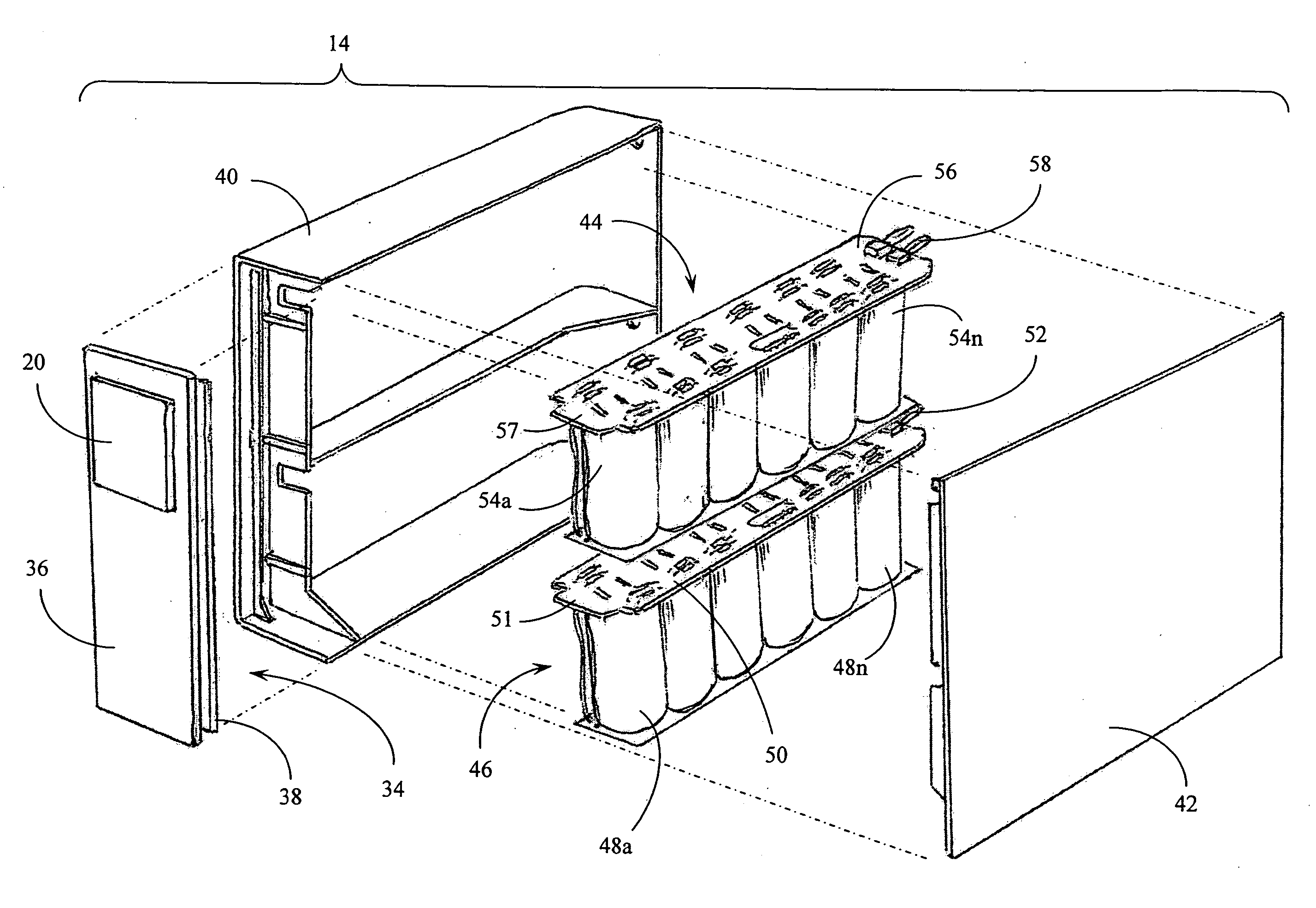Systems and methods for modular battery replacement in aircraft