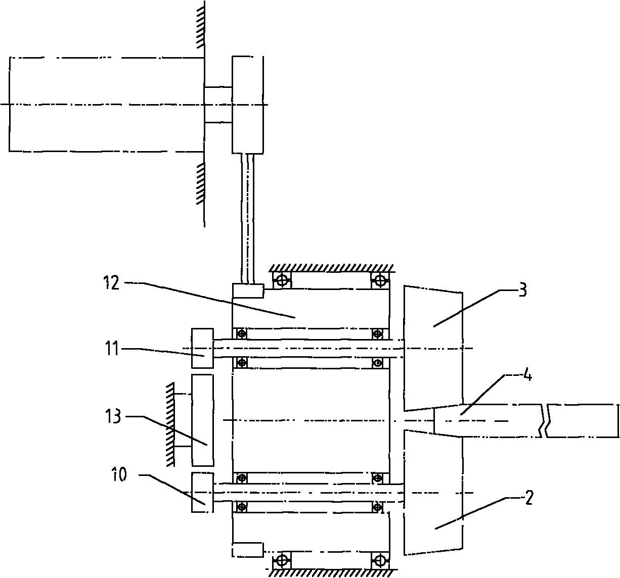 Grinding head device for grinding silicon core or other crystalline materials