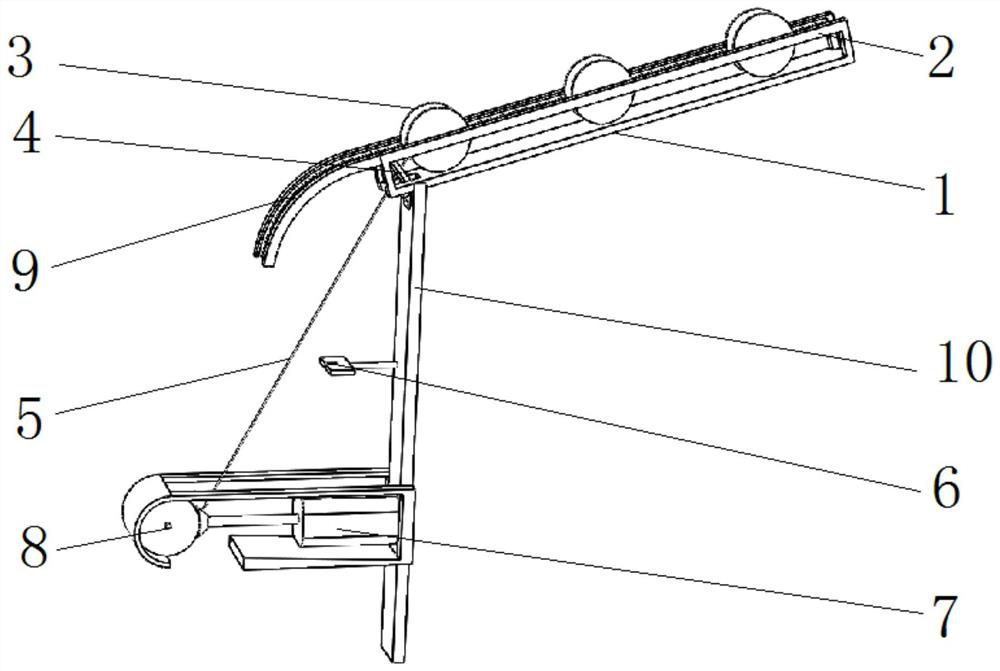 Automatic replacing equipment for blank cutting steel wire