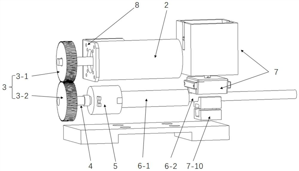 Main end guide wire/catheter operating device of vascular intervention surgical robot