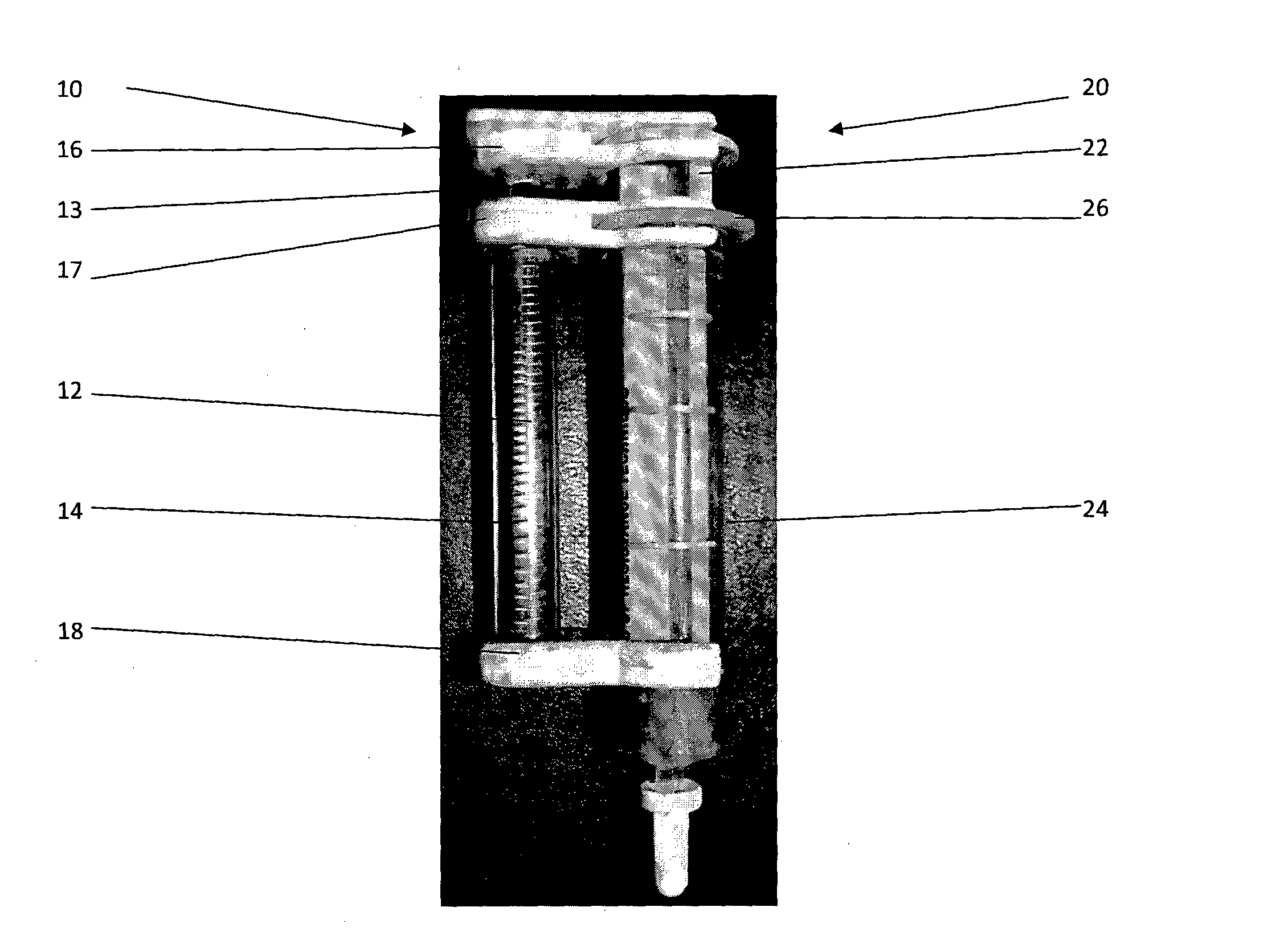 Device for a syringe