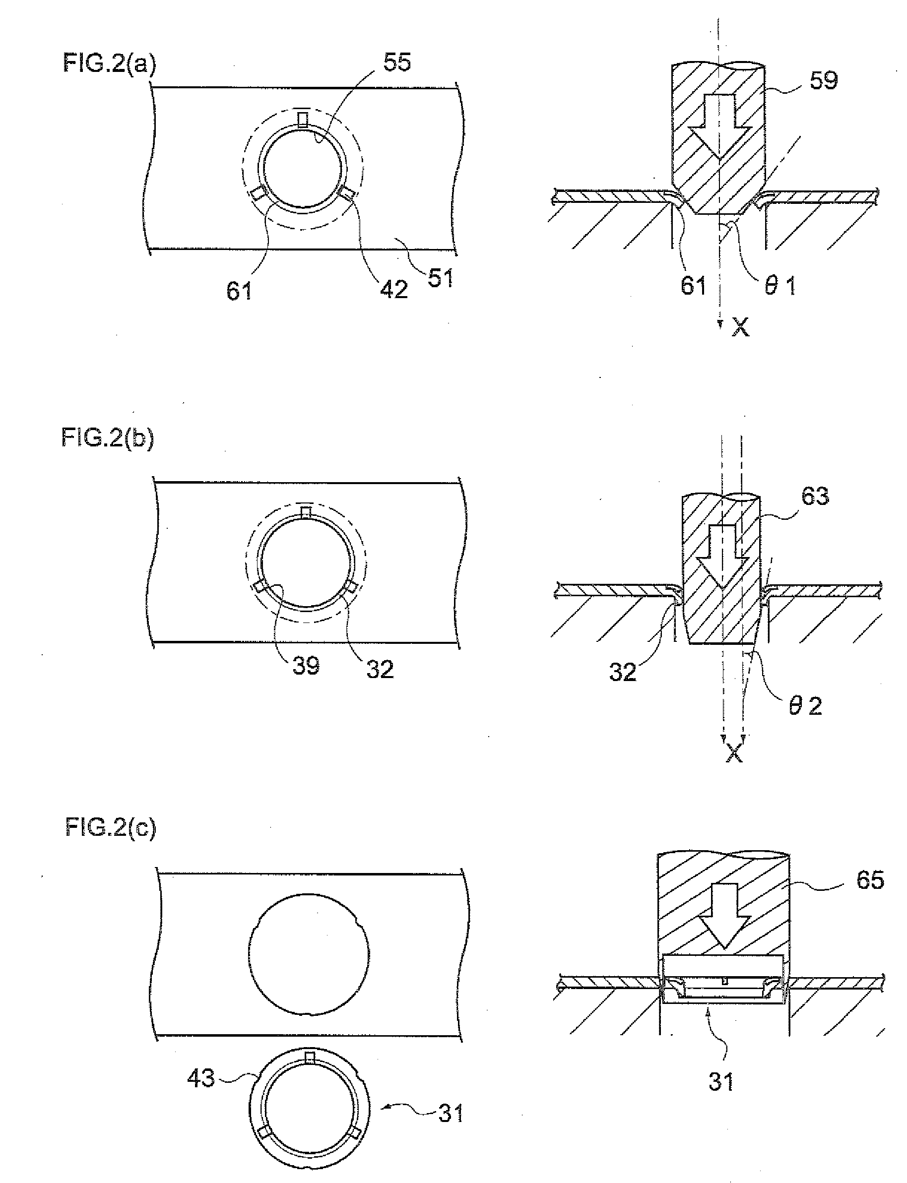 Method of manufacturing ring-shaped member, backup ring and seal structure for fuel injection valve