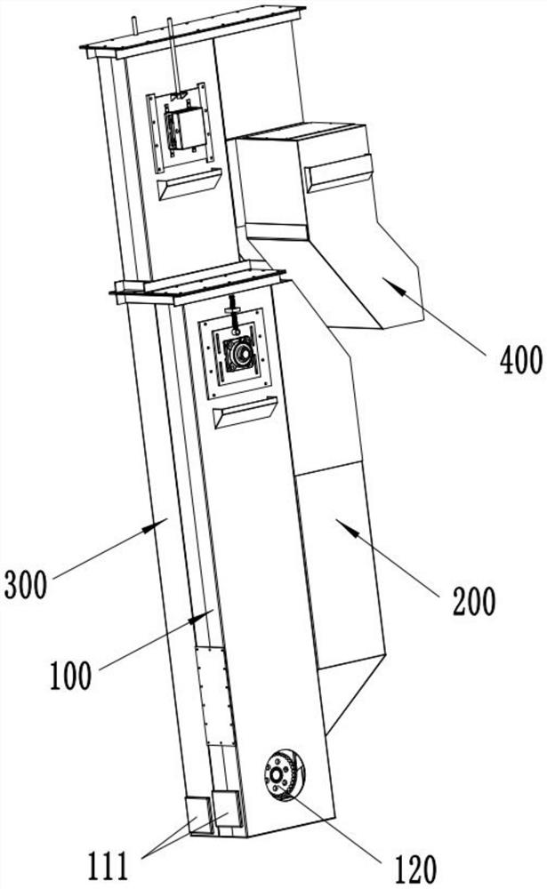 Lifting and separating device
