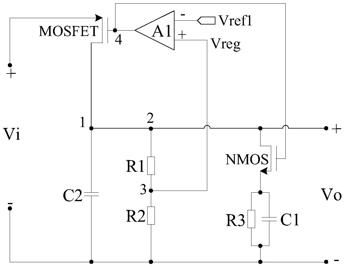 Circuit of voltage adjuster