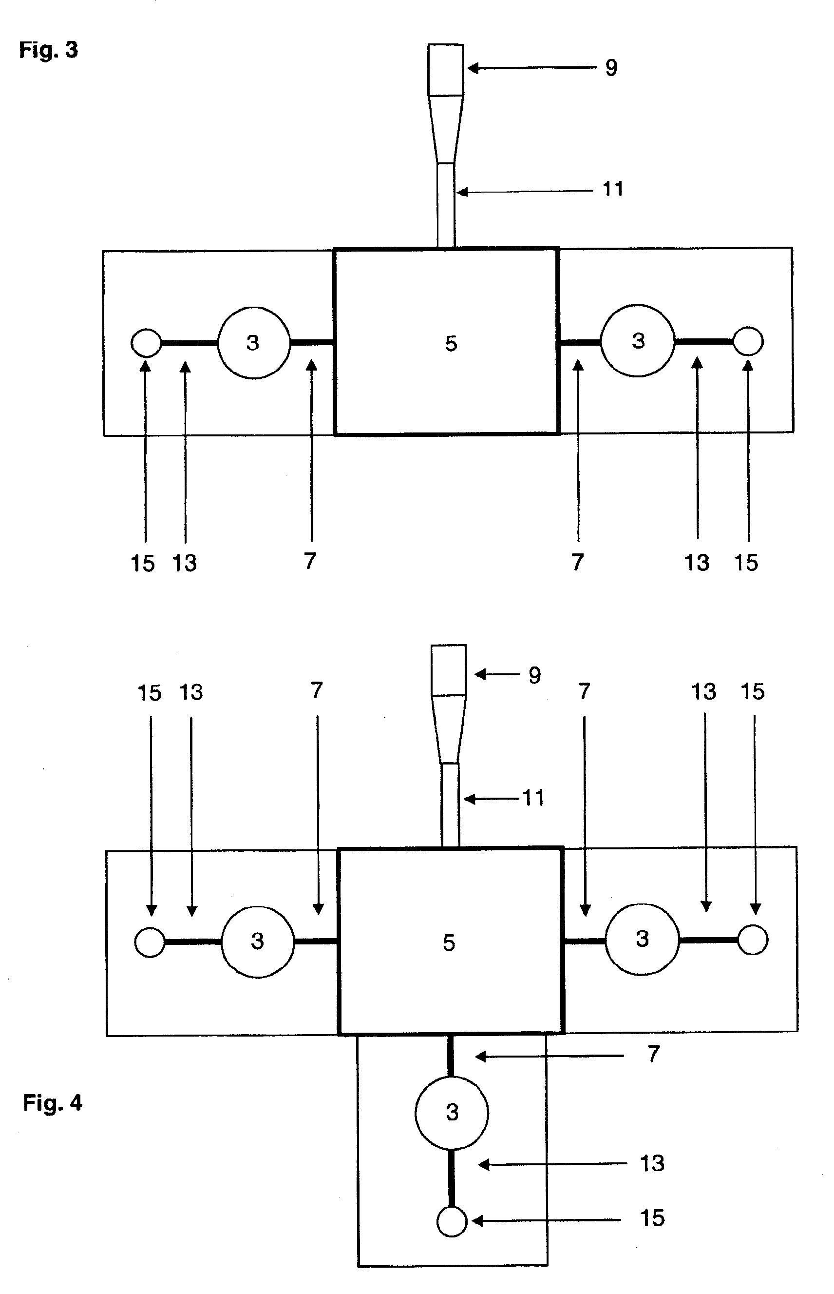 Device for detecting components in a fluid