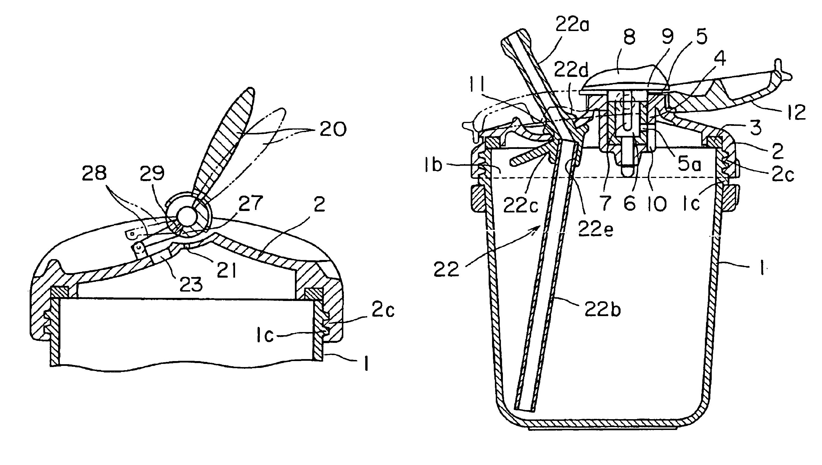 Beverage container with straw