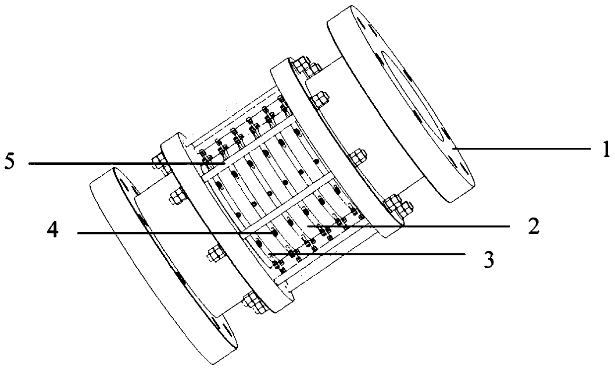 A kind of pipeline inner wall corrosion monitoring device and monitoring method