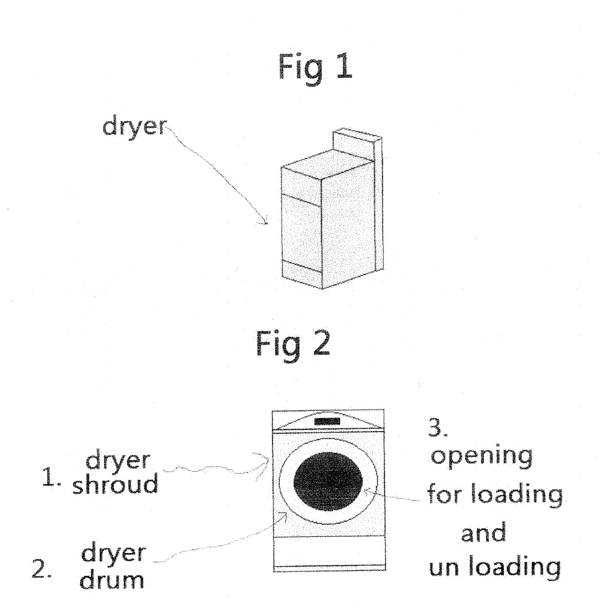 Method for having cleaner dried laundry