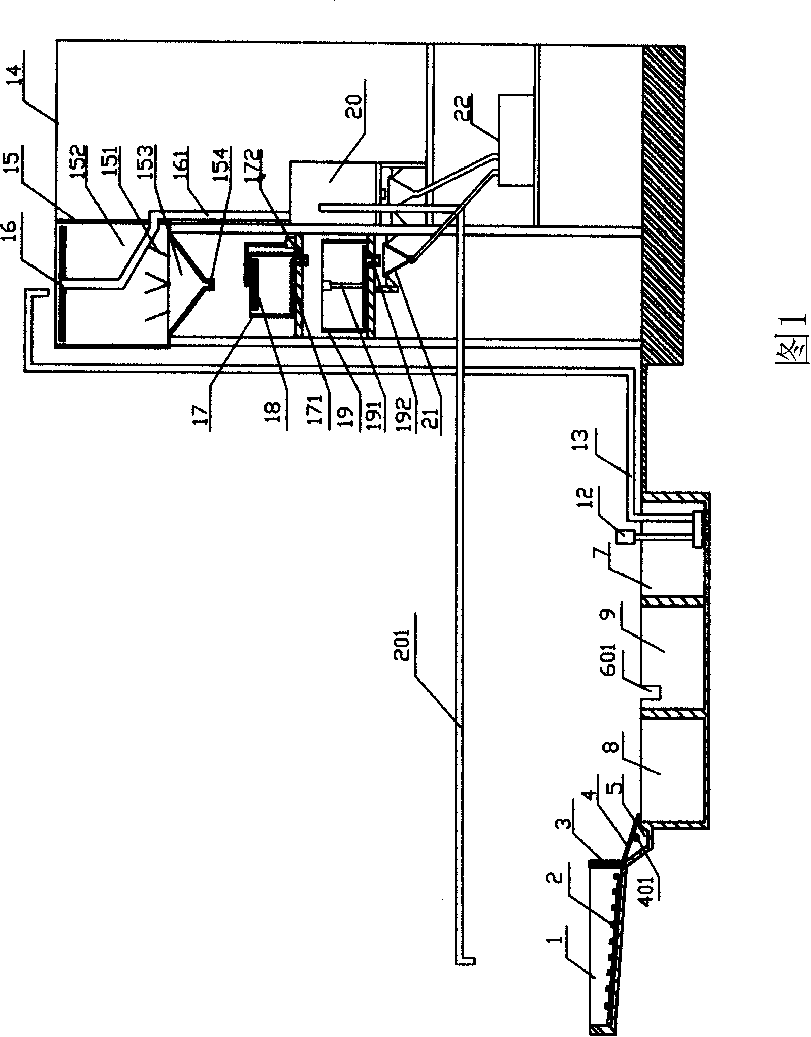 Method for recycling disuse concrete and device thereby