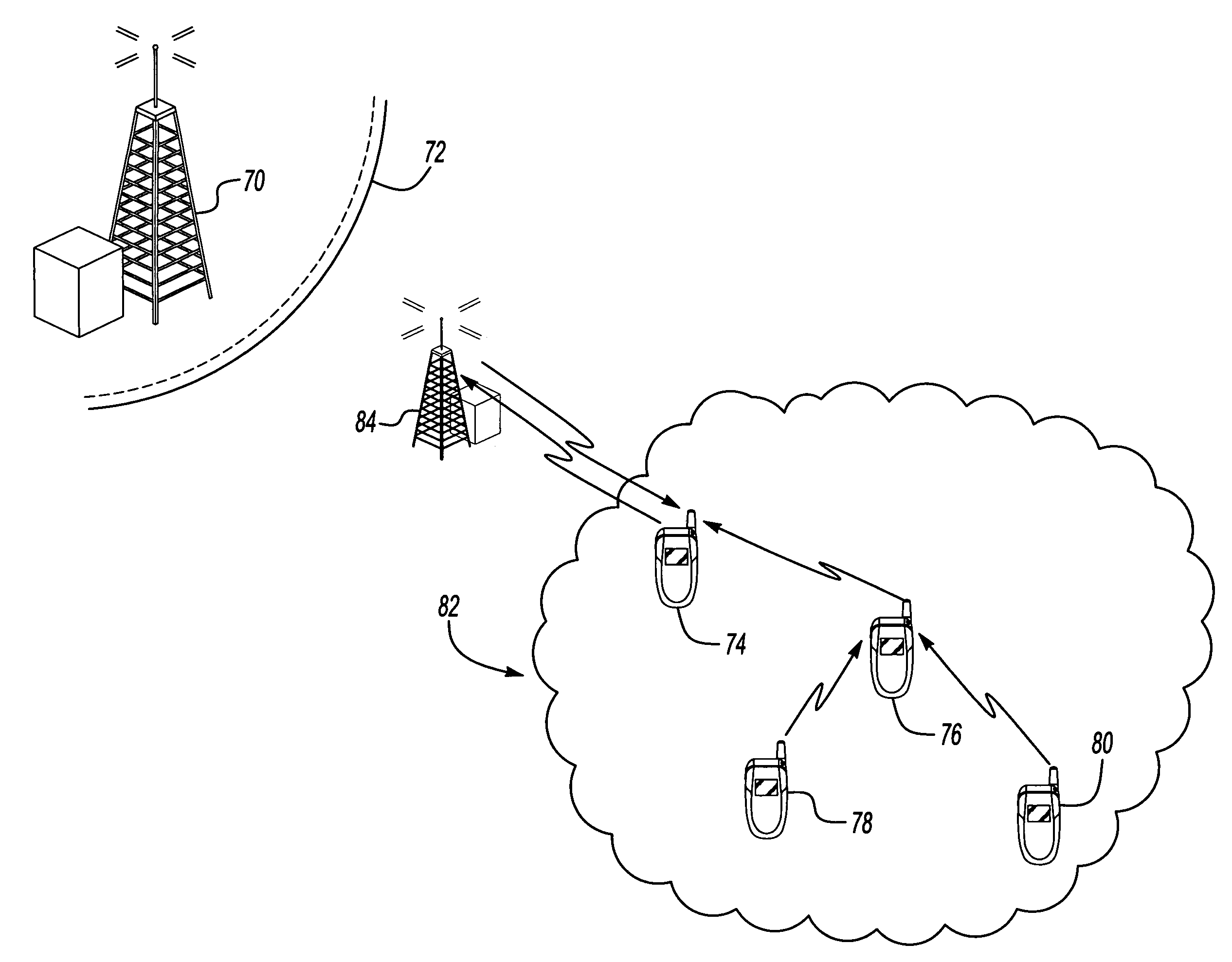 Emergency mode operation in a wireless communication network