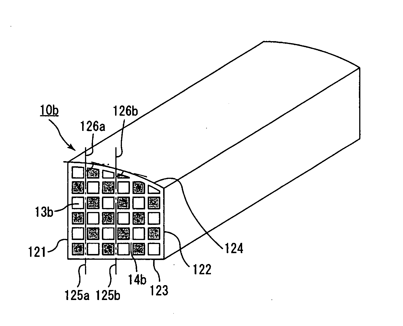 Honeycomb structured body