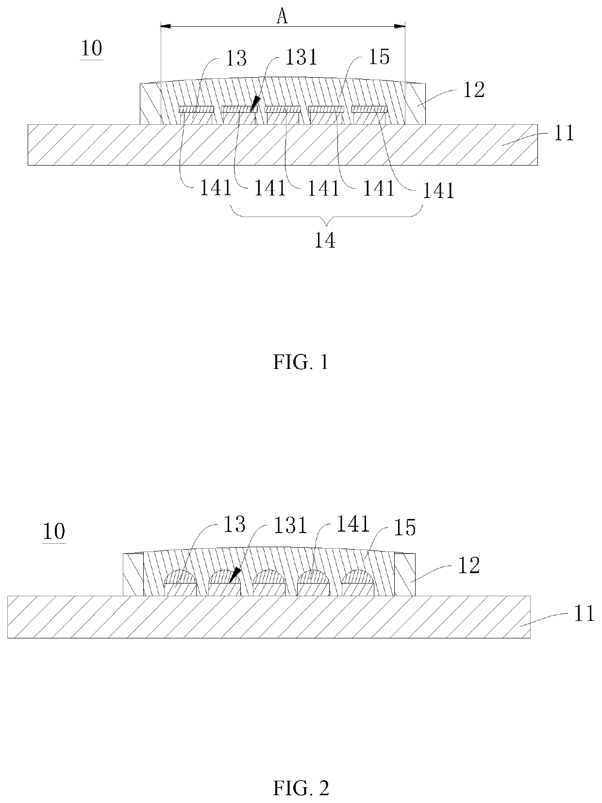 Chip-on-board type photoelectric device
