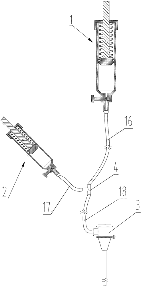 Rapid blood transfusion apparatus