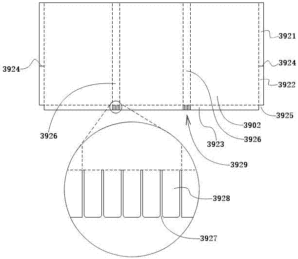 Refrigerator inner container manufacturing method with glue application being conducted before riveting