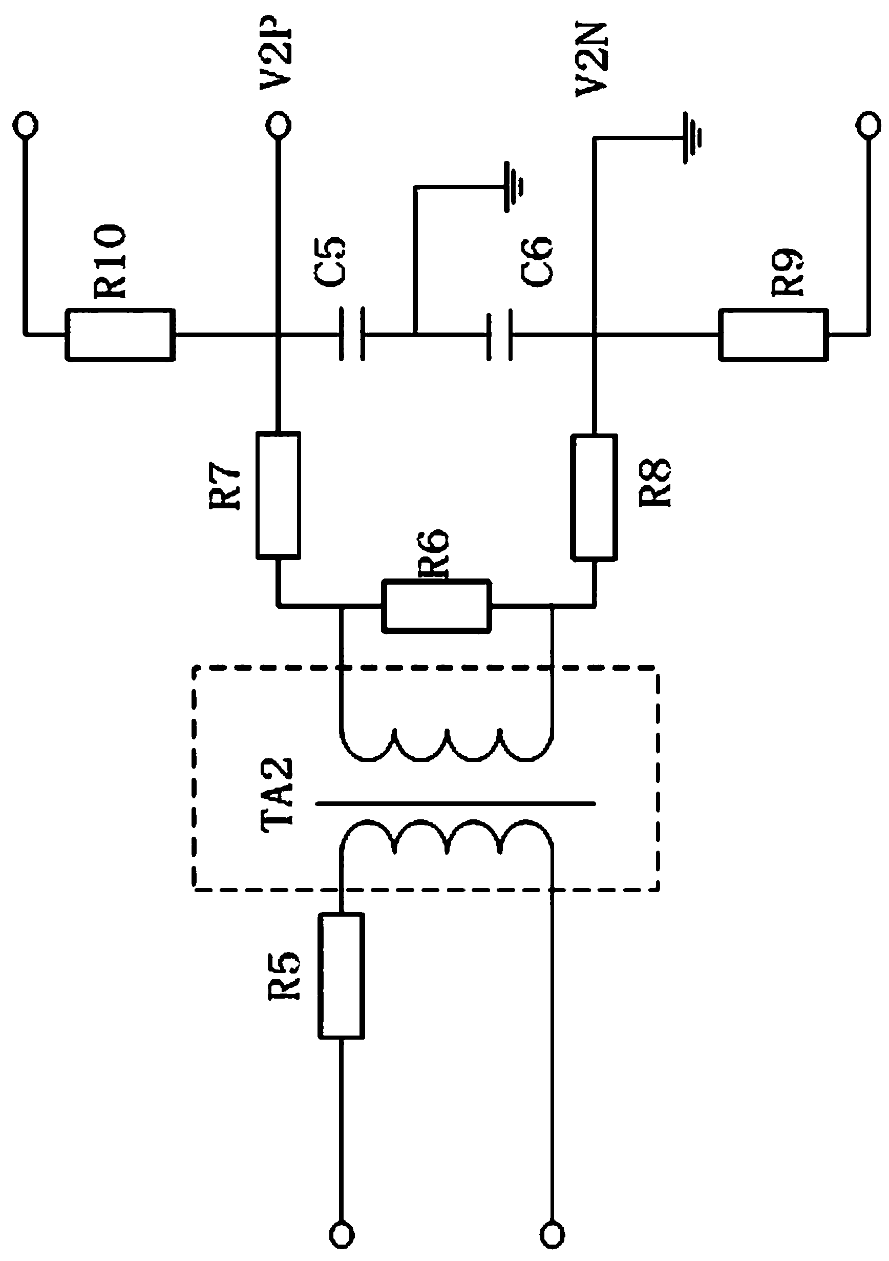 Dielectric loss on-line monitoring device for 35kV high voltage parallel connection power capacitor group