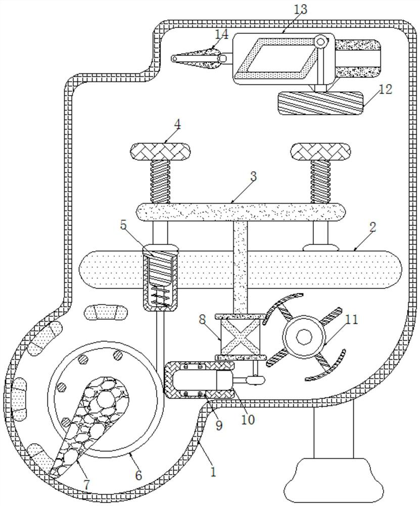 Auxiliary device with collection function and used for colored paint spraying