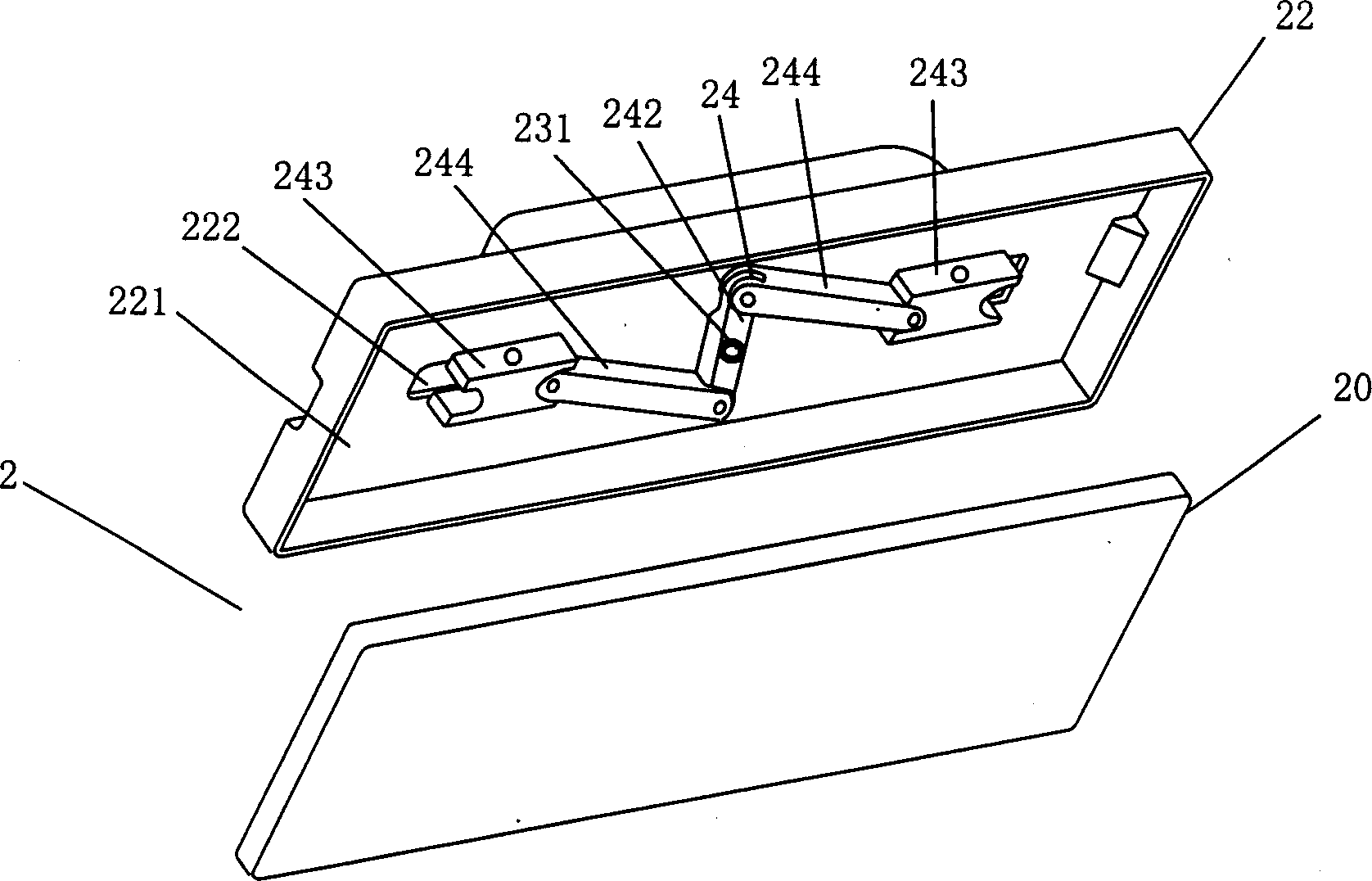 Suitcase weighing method and self-weighing type suitcase thereof
