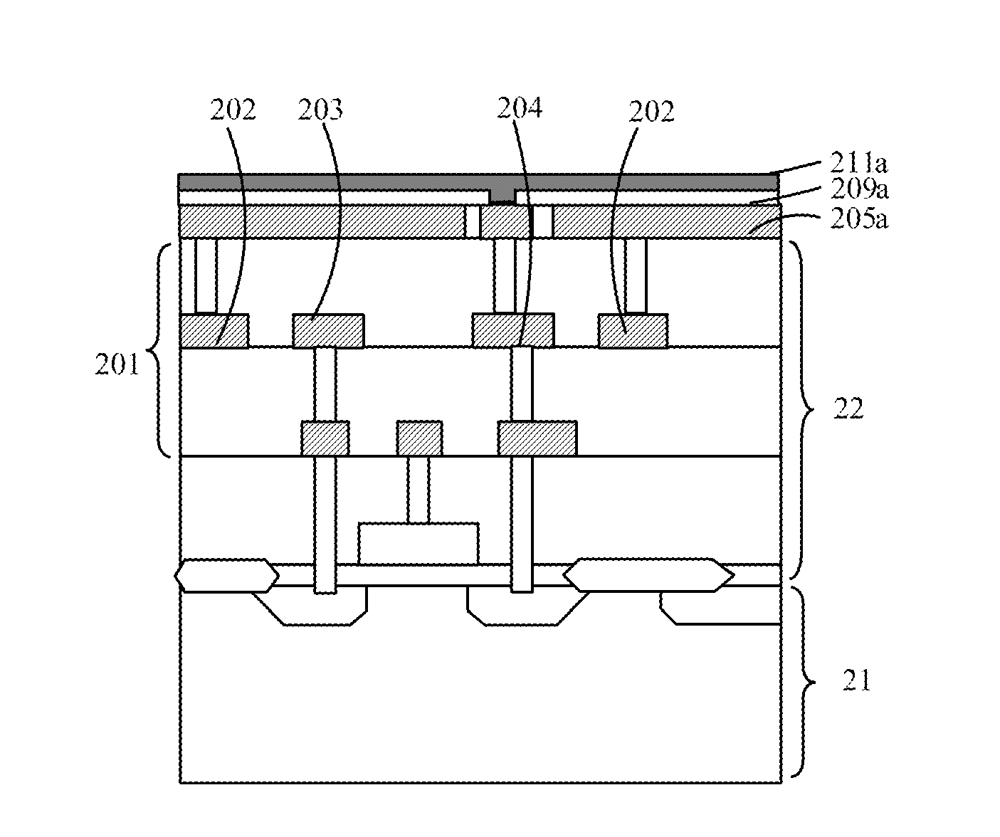 Lcos display unit and method for forming the same