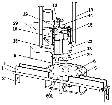 Rapid filling device used for extractum belladonnae liquidum production